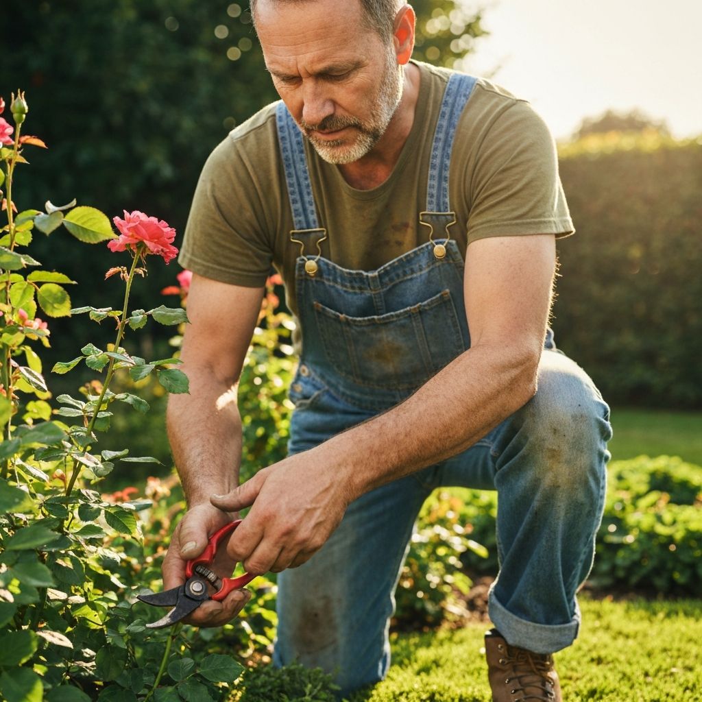 정원 관리 전문가